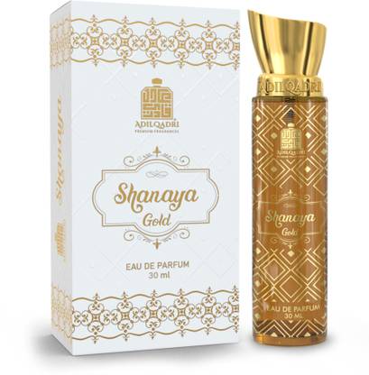 Adilqadri Shanaya Gold Perfume For Men & Women, Arabic & Woody Fragrance Long Lasting Eau de Parfum  -  30 ml