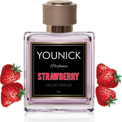 YOUNICK Strawberry Perfume For Women 50ml EAU DE PARFUM Eau de Parfum  -  50 ml