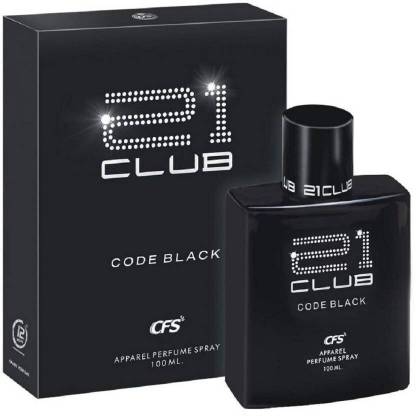 CFS 21 Club Code Black Apparel Perfume Spray Eau de Parfum  -  100 ml