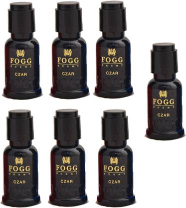 FOGG Scent Czar (15ml x 7) Pocket Liquid Perfume Eau de Parfum  -  105 ml