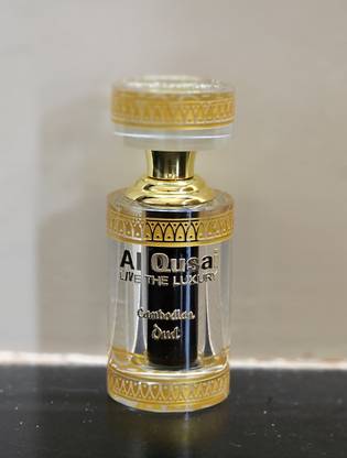 Al Qusai NATURAL CAMBODIAN OUD ATTAR WITH STICK APPLICATION Perfume  -  12 ml