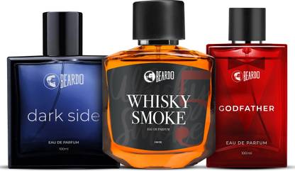 बियर्डो Unholy Perfume Trio Whisky Smoke, Godfather & Dark Side | Long Lasting | Strong Perfume  -  300 ml
