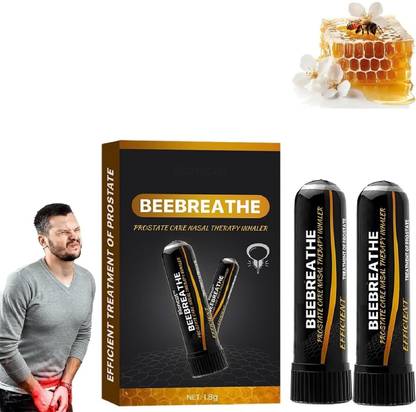 BEEBREATHE Prostate Wellness Nasal Inhaler,Nasal Inhaler For Prostate Wellness Manual Nasal Aspirator