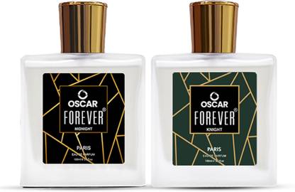 OSCAR Forever Midnight & Forever Knight Perfume Long-Lasting Fragrance|EDP|Pack of 2 Eau de Parfum  -  200 ml