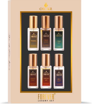 Oscar Perfume Forever Luxury Perfume Gift Set For Men (Pack of 6) Extrait De Parfum  -  120 ml