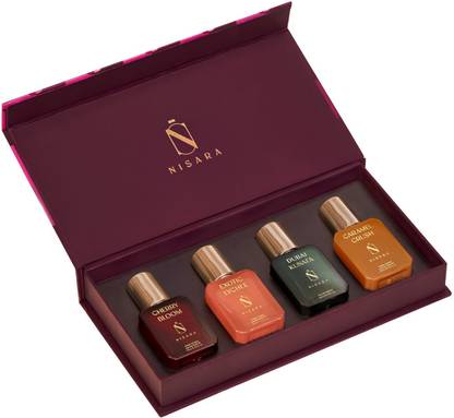 Nisara Gourmet Perfume Gift Set For Women - Pack of 4 Eau de Parfum  -  60 ml