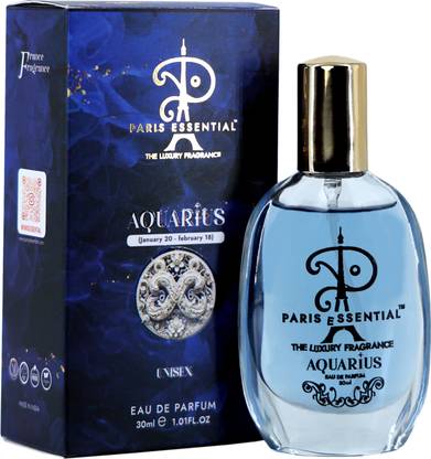Paris Essential AQUARIUS Luxury, Long Lasting Unisex Eau De Parfum| France Fragrance 30ml Eau de Parfum  -  30 ml