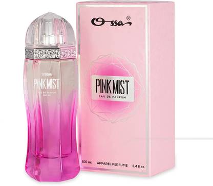 OSSA Pink Mist EDP with Oriental Floral And Fruity Long Lasting Refreshing Elegant Eau de Parfum  -  100 ml