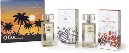 A Fragrance Story Goa Unlimited Gift Set (Goa 50ml and Goa Com Amor 50ml) Eau de Parfum  -  100 ml