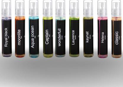 Bellcury Perfume Unisex Men/Women Long Lasting Luxurious Fragrance Spray for (Pack of 9) Eau de Parfum  -  90 ml