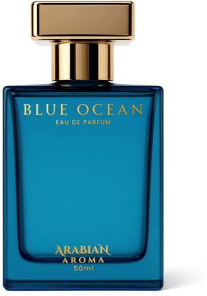 Arabian Aroma Blue Ocean Eau de Parfum – Long Lasting Fresh Scent for Men – 50ml Eau de Parfum  -  50 ml