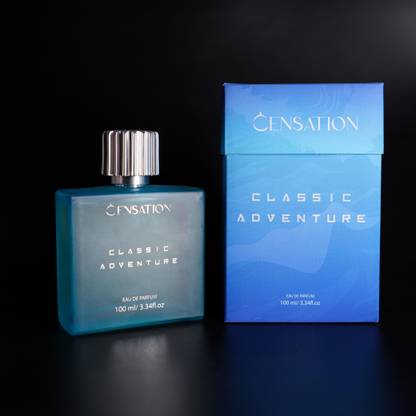 censation lifestyle Classic Adventure Mint, Cedar, Musk EDP100ml Eau de Parfum  -  100 ml