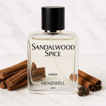 Menjewell SANDALWOOD SPICE Perfume For Men |Chandan Sandalwood Perfume for man Eau de Parfum  -  50 ml