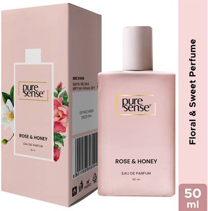 PureSense Rose and Honey Floral Long Lasting Eau de Parfum - 50 ml