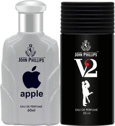 John Phillips APPLE & V2 | Long Lasting | Combo Eau de Parfum  -  210 ml