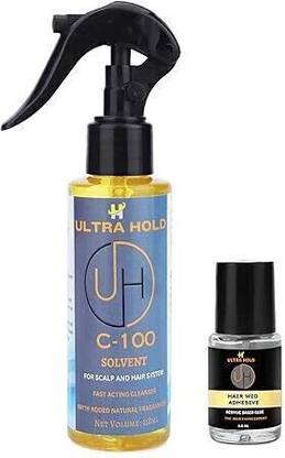 Ultrahold C-100 Solvent Remover &Hair Wig Adhesive Glue11.8ml Personal Care Appliance Combo
