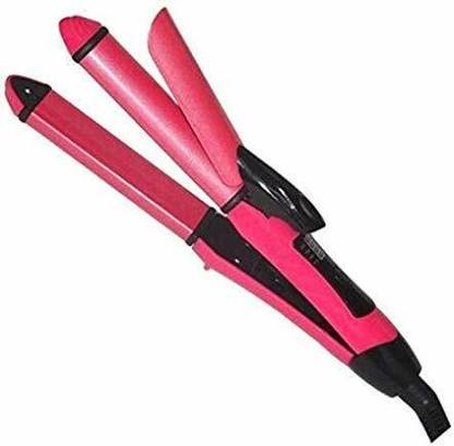 KESHAVART 2 in 1 Hair Straightener And Curler