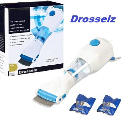 Drosselz Electric Lice Comb Anti Removal Kill Lice Remover Comb Lice Removal Machine