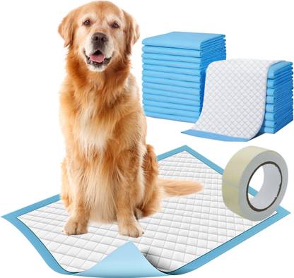 Zoivane Training Pads for Dogs with Adhesive Floor Tape - Pack of 60 |- 60*90 cm Pet Agility Set