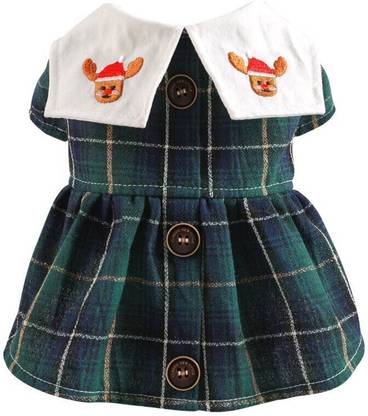 KUTKUT Frock, Dress for Dog, Cat