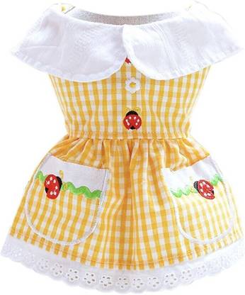 KUTKUT Frock, Dress for Dog, Cat
