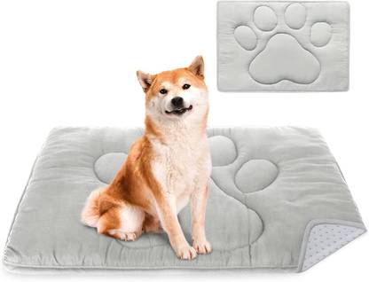 Hundur Store Dog Crate Mat 24/30/36/42/48 Inch, Warm & Soft Dog Bed Mat with Anti-Slip Bottom S Pet Bed