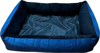 Guru Soft Comfortable Dogs Cats Bed For Rest Sleep,S,LWH, 66x53x20 cm Blue S Pet Bed