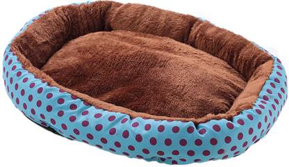 KUBER INDUSTRIES Dog & Cat Bed|Soft Plush Top Pet Bed|High-Quality Polyester Filling M Pet Bed