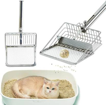 HASTHIP Cat Litter Scoop Metal Sifter 10 8x5 1 M Pet Bed