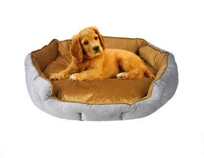 Heaven Luxurious Reversible & Dual Velvet Luxury Sofa PET Bed for Dog,CAT,Puppy,Rabbit S Pet Bed