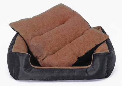 KOZI PET Dog Cat Polyester Filled Bottom Side Waterproof Reversible Bed Ethnic Designer XXL Pet Bed