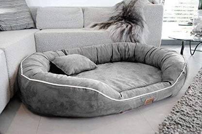 Hundur Store Dog Bed Soft Machine Washable Reversible Dog Bed in small size 65x45x12cm S Pet Bed