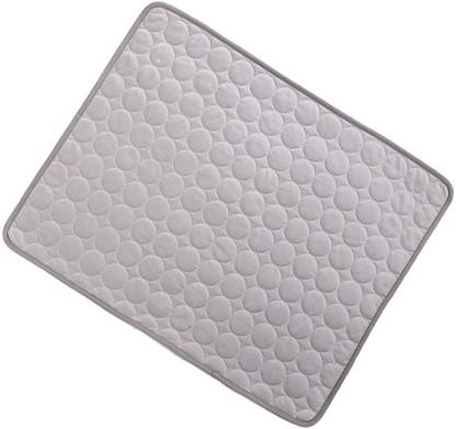 KUBER INDUSTRIES Rectangular Dog & Cat Bed|Premium Cool Ice Silk with Polyester With Bottom Mesh XS Pet Bed