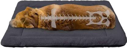 KOZI PET Summer Super Soft Dog & Cat Crate Bed -Fluffy Pet Bed All Season-Machine Wash L Pet Bed