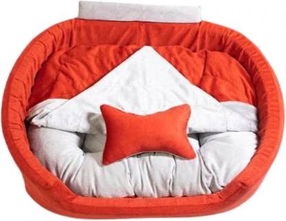 TRANDING STYLISH Luxury Blanket With Coller Bed for Dog and Cat S Pet Bed