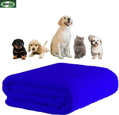 Sheen Shine Blue_70X140_300GSM_PK1 Cat, Dog Blanket