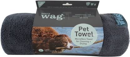 henry wag Microfibre Towel Large 150 X 100cm | pet towel water absorbent |pet drying towel Dog, Cat Blanket