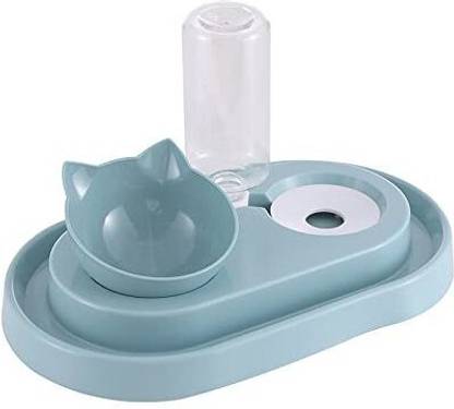 Maharaj Mall oval Plastic Pet Bowl & Bottle