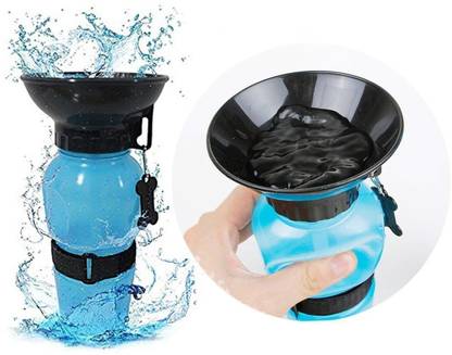 Wonder Work 1pc Dog Water Bottle, Leak Proof Puppy Water Dispenser Drinking Feeder Pet Care Plastic Pet Bottle