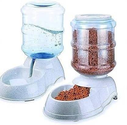 ABCD Plastic Pet Bowl & Bottle