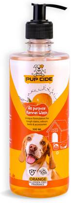 PUP CIDE All Purpose Orange Allergen Free Fragrance Kennel wash Pet Cage Cleaner