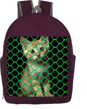 drool High Quality Breathable backpack for small pet & Ventilated Airline Pet Carrier Maroon Backpack Pet Carrier