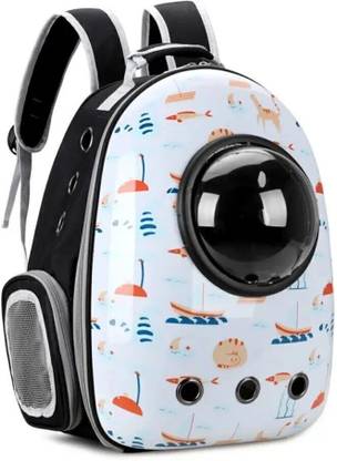 Petfun High Quality Portable Travel Carrier Space Capsule Bubble Bag Sea Beach Theame Backpack Pet Carrier