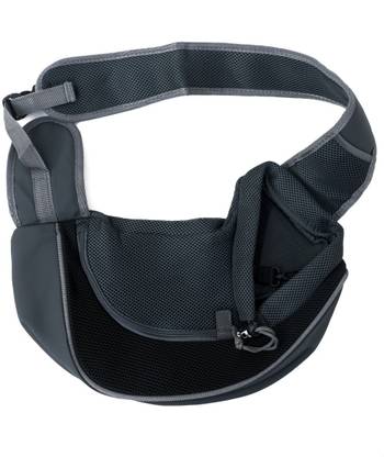 SHK Digitrade Pet Sling Carrier-Small Dog Sling Pet Carrier Pet Upto 7Kgs 16 x 9 Inch Black Pink Pet Crate
