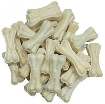 The PetZu The PetZu Pressed Dog Chew Bones Treat 4 Inch - Pack of 250Gm (Aproxx) Beef Dog Chew