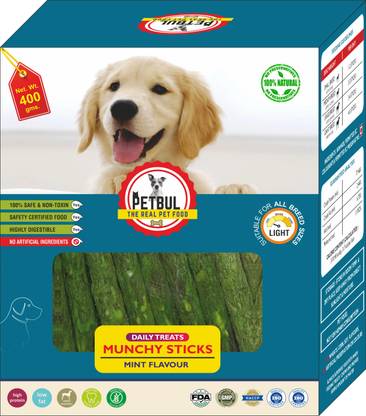 petbul Petbul Munchy Sticks Mint Dog Chew