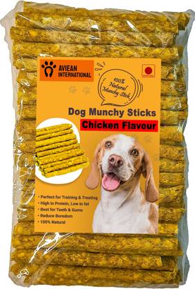 Aviean International Chewstix For Dog Chicken Flavour 950 g Chicken, Mutton Dog Chew