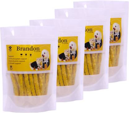 ADEEBA 1 Kg Munchy Chicken Flavor Chew Sticks For Dogs (Buy 1 Get 1 Free) Chicken Dog Chew
