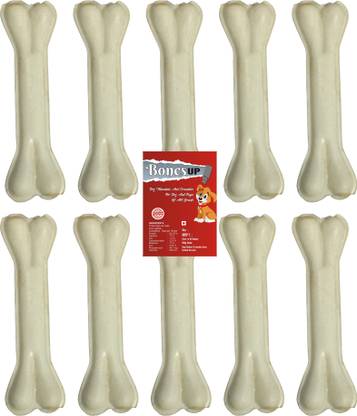 Bones UP Dog Chew Bone 5 inch - 10 Pc Pack , Dog Chew Bones, Dog Snacks, Dog Bone Chicken Dog Chew