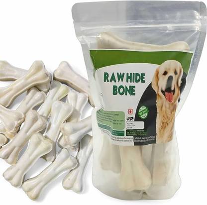 Wagify Dog Bone 4 Inch 8 pcs Dog Treat , Dog Bones, Calcium Bones, Rawhide Dog Bone Chicken Dog Chew